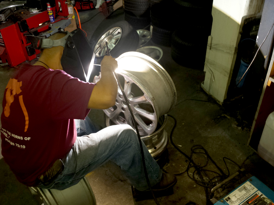Welding Alloy Wheels Houston Auto RepairCrack, Bent wheel & Rim